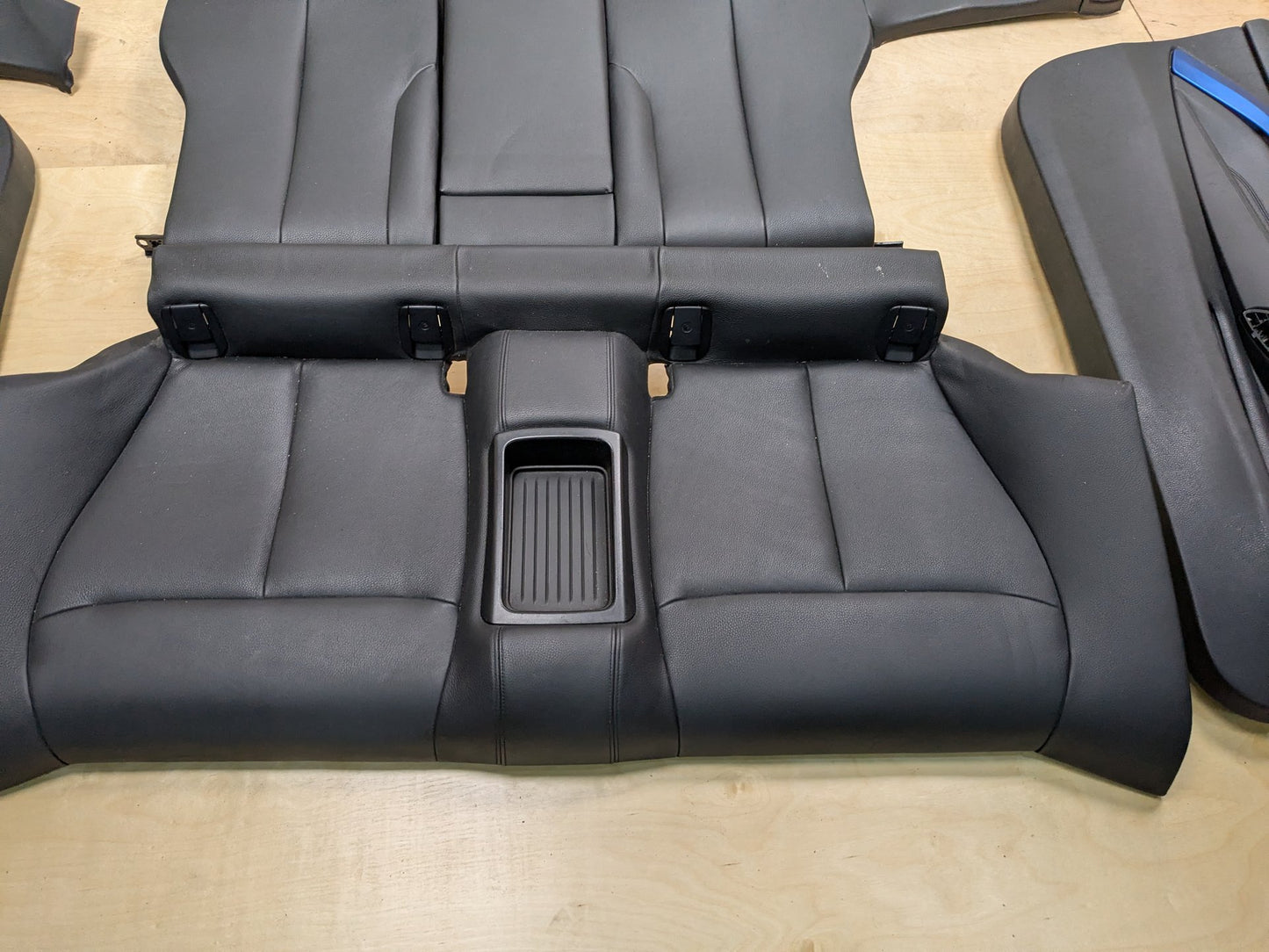 14-20 OEM BMW F32 428 430 435 440 M SPORT Black Front Rear Seats Door Panels SET