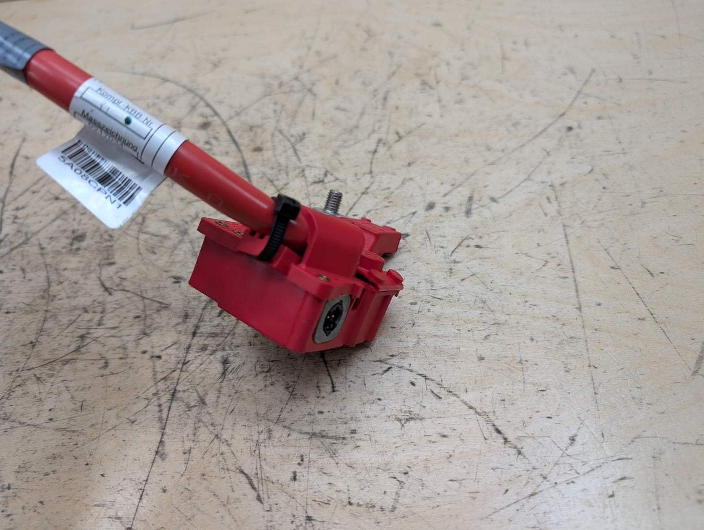 OEM BMW F02 F06 F10 F12 F13 M5 M6 Battery Plus Pole Terminal Positive Red Cable