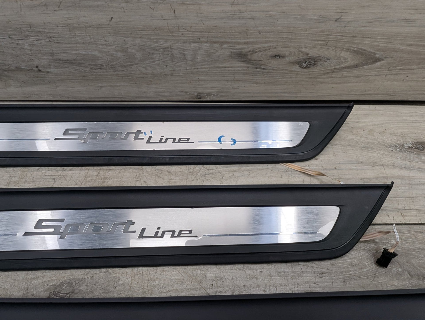 2017-2023 BMW 530i G30 Front Rear Left Right Scuff Plate Door Sill SPORT SET 7405774
