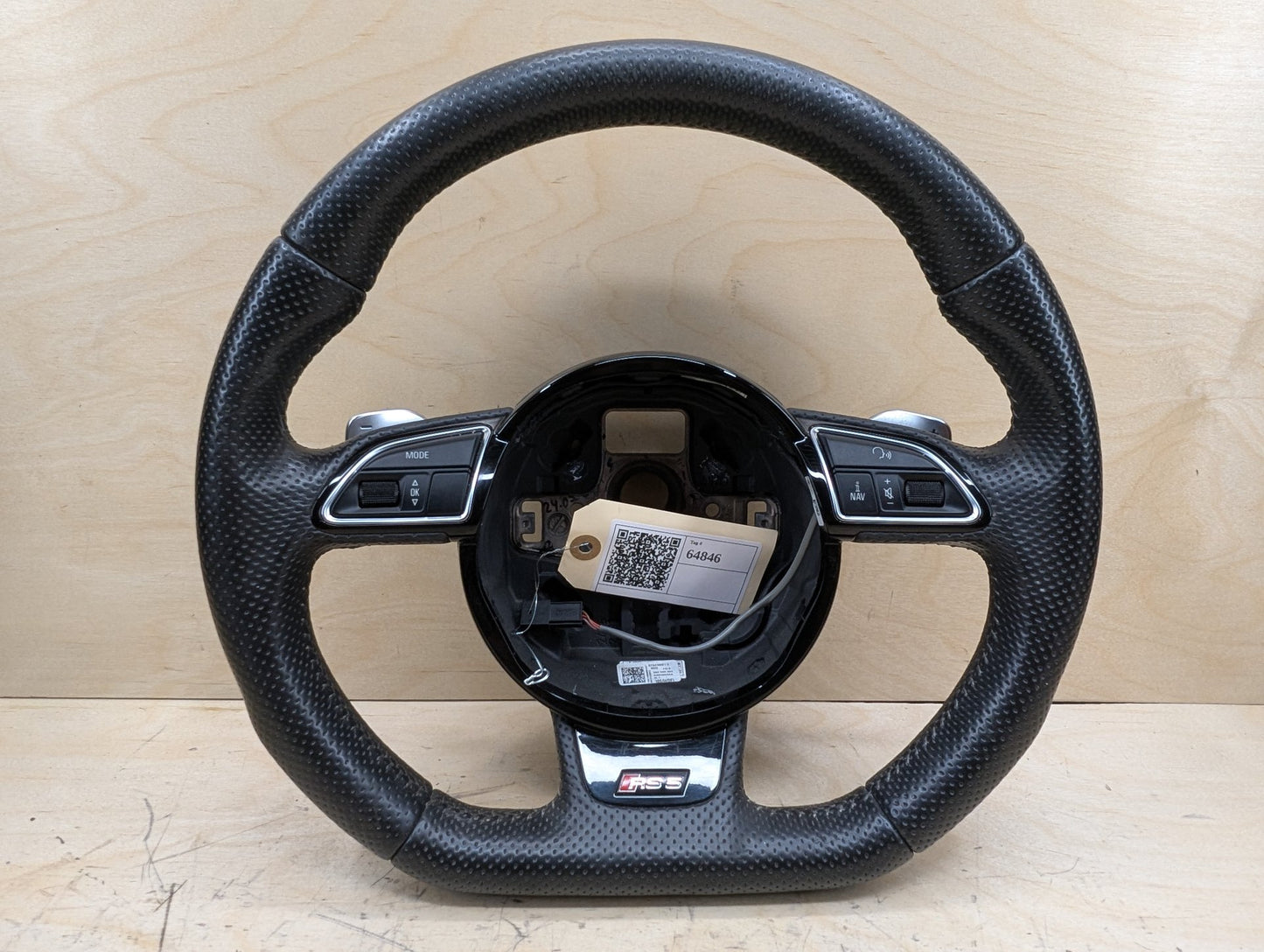 2011-2017 Audi RS5 8T Steering Wheel Assembly 8T0419091G OEM