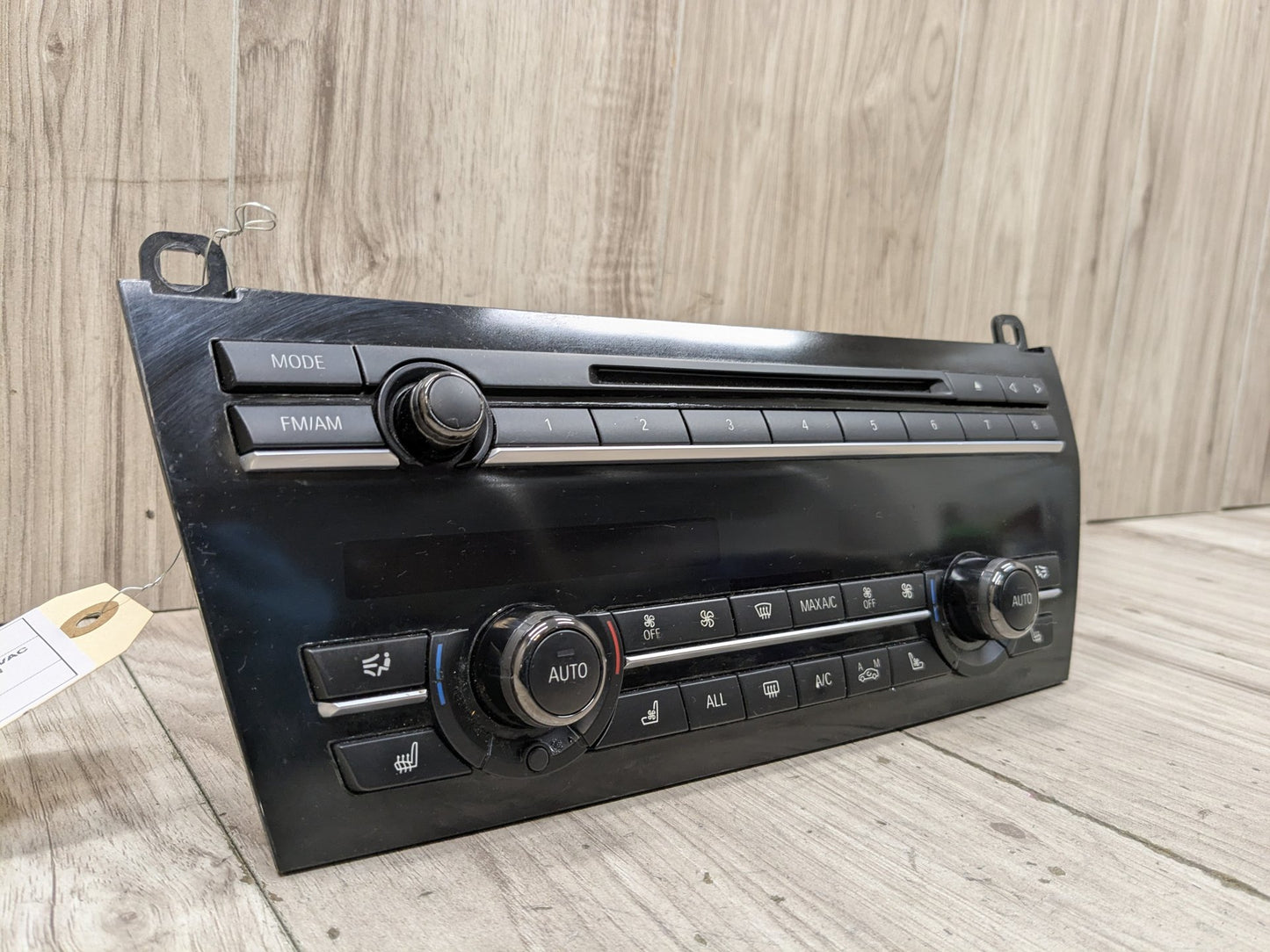 OEM BMW F01 F02 F10 528 M5 Climate AC Heater Control Panel