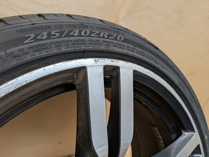 OEM BMW G11 G12 G32 740 750 M760 Wheel Rim 20x8.5" ET25 Double Spoke Style 648M