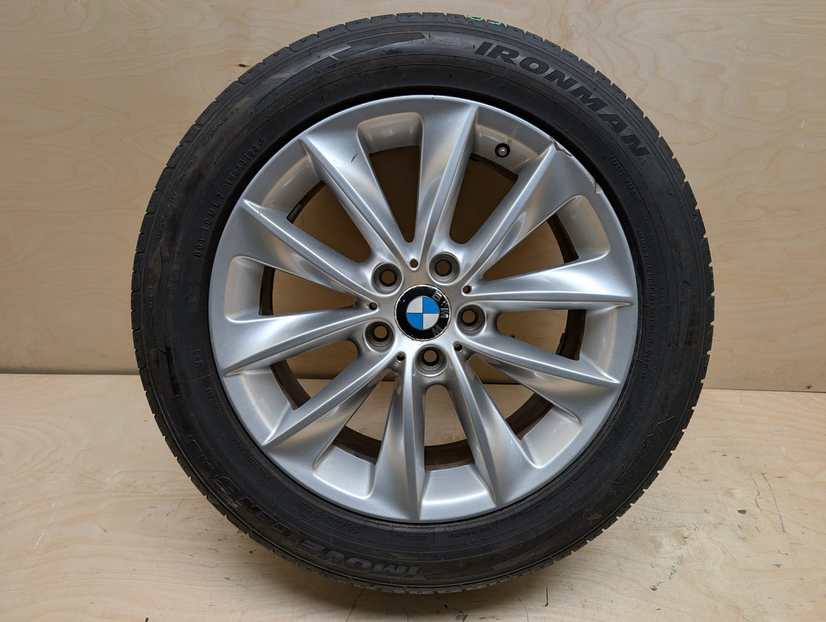 11-18 OEM BMW F25 F26 X3 X4 Alloy Rim Wheel 18x8" ET43 V Spoke Style 307