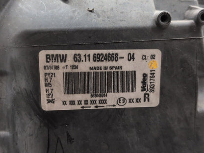 08-11 BMW 128i 135i E82 E88 Front Right Passenger Halogen Headlight PN: 6924668