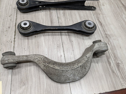 2019 - 2026 BMW X5 G05 Rear Left Driver Control Arms SET 6878018 N63B44M3