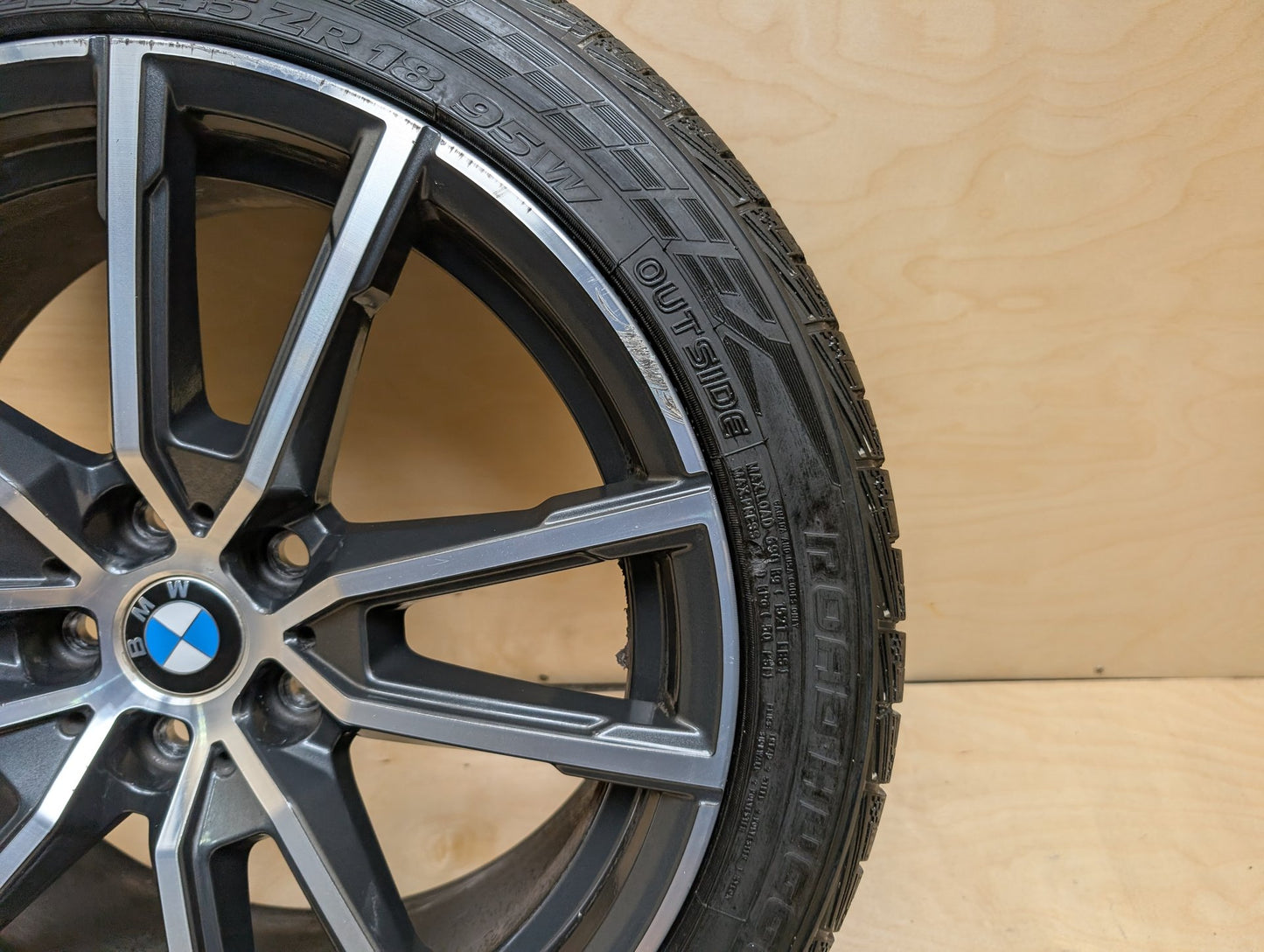 OEM BMW G20 G22 G23 G42 330 M340 FRONT Rim Wheel 18x7.5 ET25 V-spoke Style 780