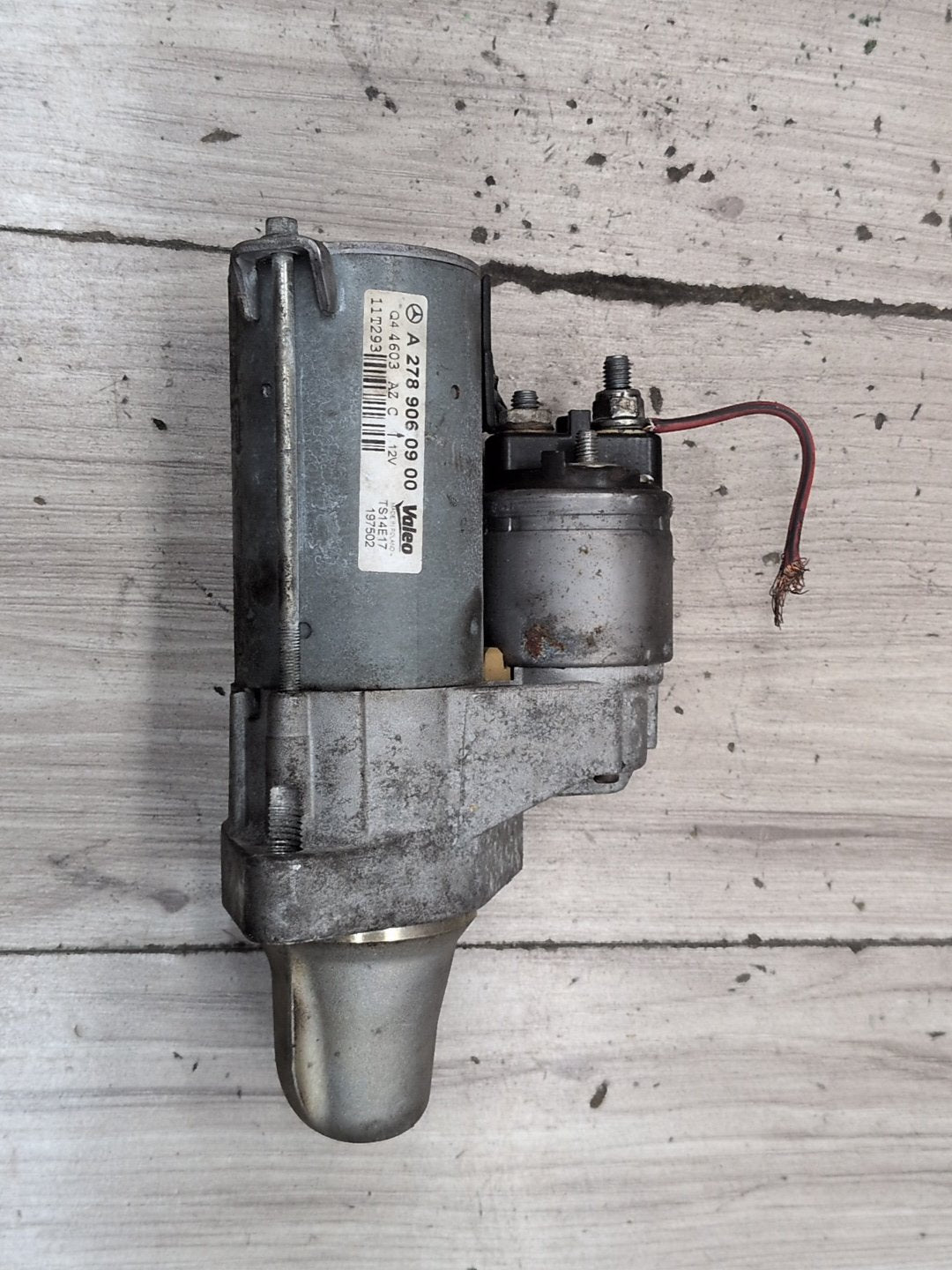2009-2012 Mercedes-Benz W212 E550 M278 Engine Motor Starter A2789060900