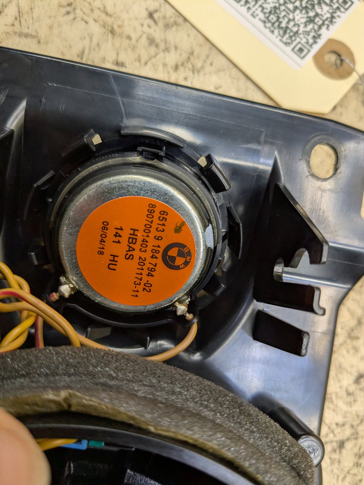 OEM BMW G12 740 750 Dash Dashboard Center Audio Speaker Tweeter Harman Kardon