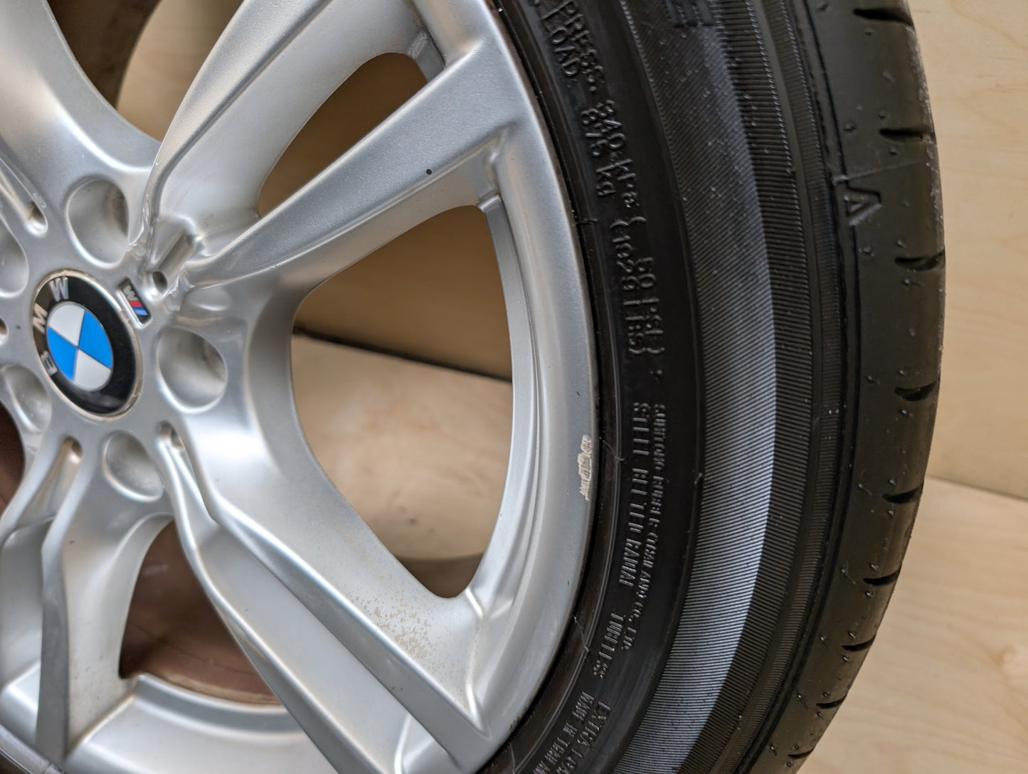 BMW OEM F30 F32 F33 Wheel Rim SET 7845881 Style 400M 18x8 18x8.5