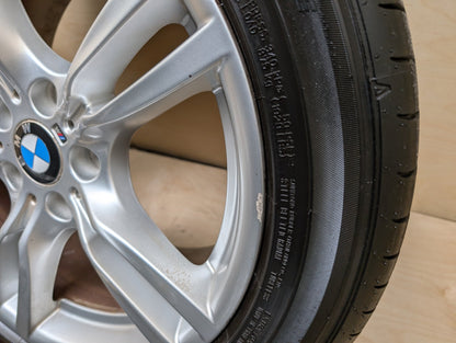 BMW OEM F30 F32 F33 Wheel Rim SET 7845881 Style 400M 18x8 18x8.5