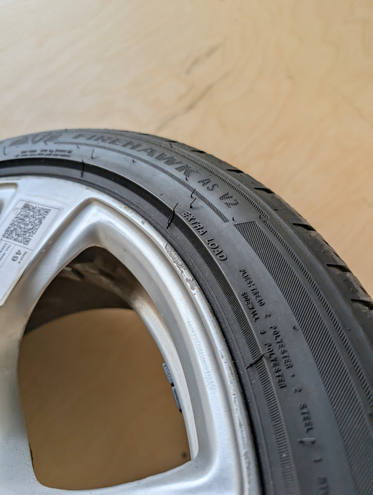 06-13 OEM BMW E90 E92 E93 Alloy Wheel Rim 17x8" ET34 Spider Spoke Style 157"