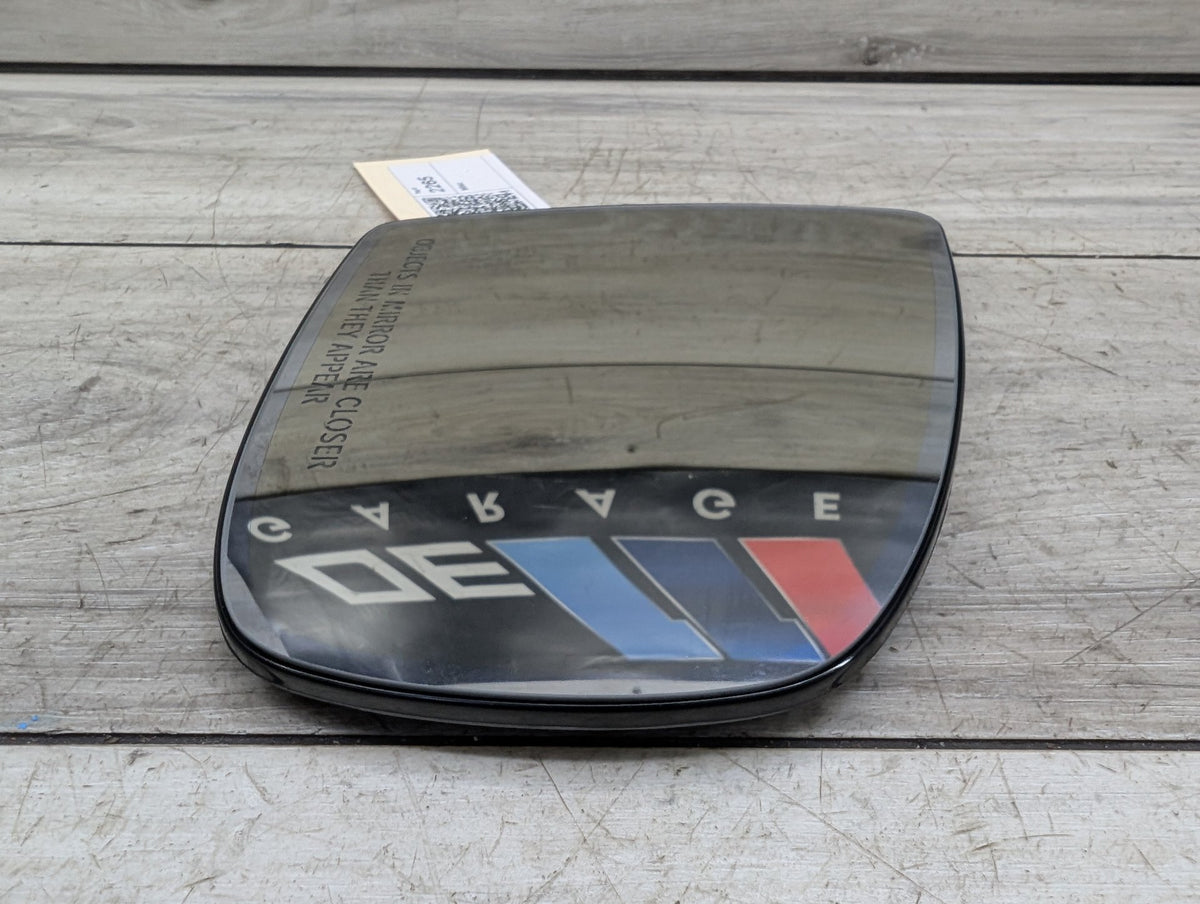 2007-2013 BMW X5 E70 Front Right Passenger Side Mirror Glass 7298162 Heated Auto Dim OEM