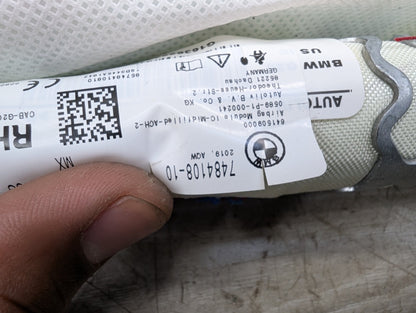 19-25 OEM BMW G20 G80 330 M340 M3 Right Passenger Roof Head Air Bag Airbag Curtain