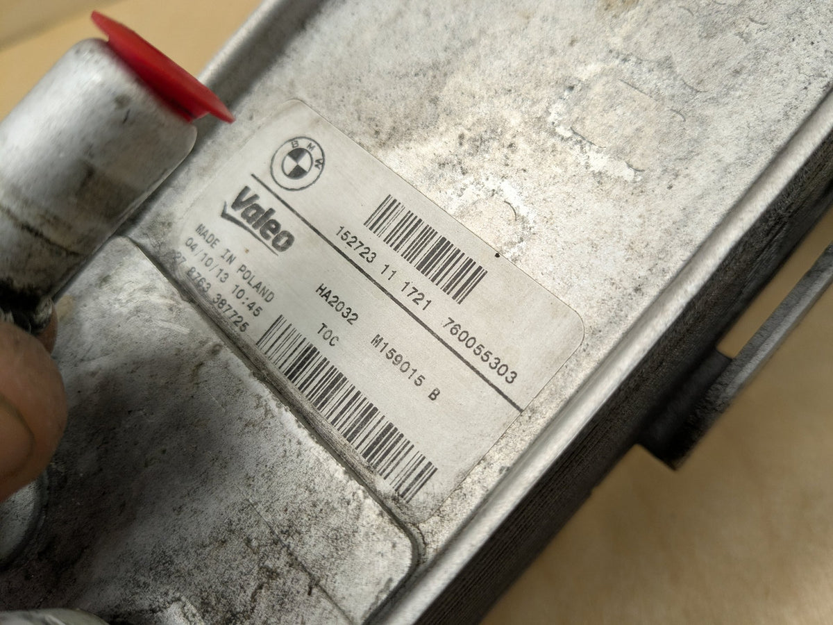 OEM BMW F22 F30 F32 F36 Transmission Oil Cooler Heat Exchanger VALEO N20 N26 N55