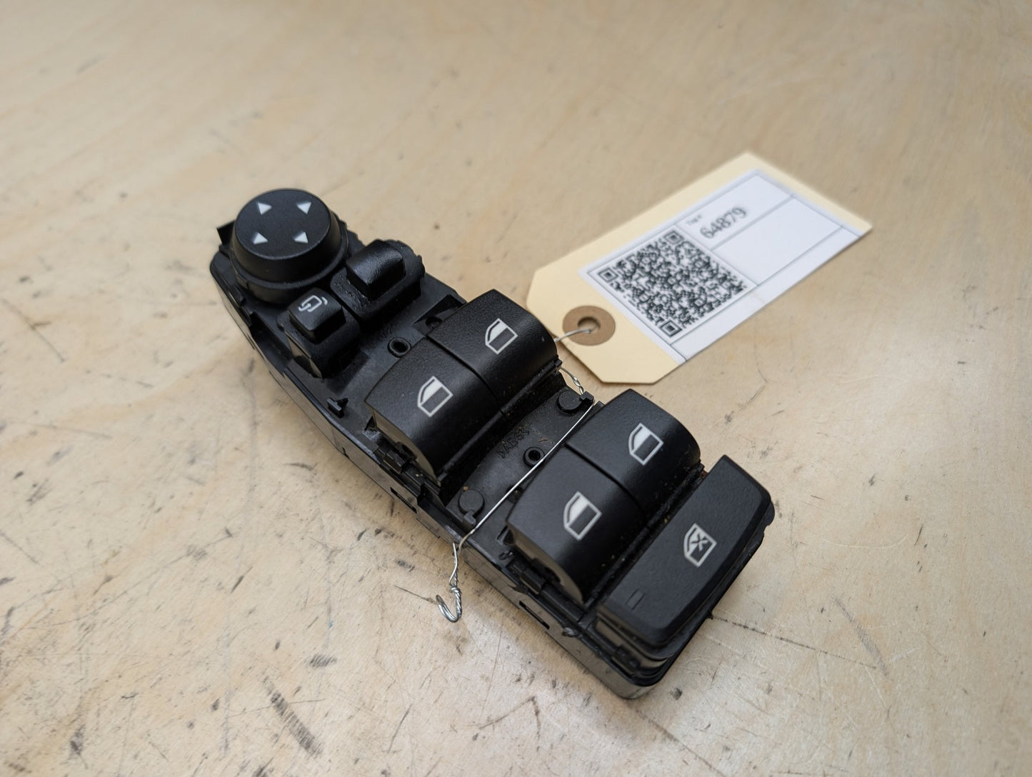 2011-2016 BMW X3 F25 Front Left Driver Door Master Window Switch 9362107