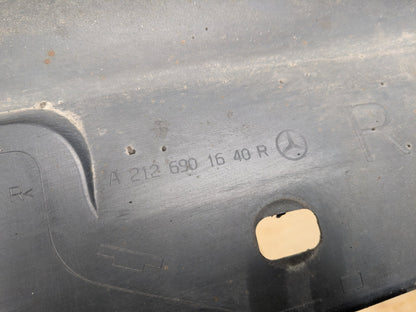 2009-2012 Mercedes-Benz E550 W212 Right Passenger Side Skirt Rocker Panel