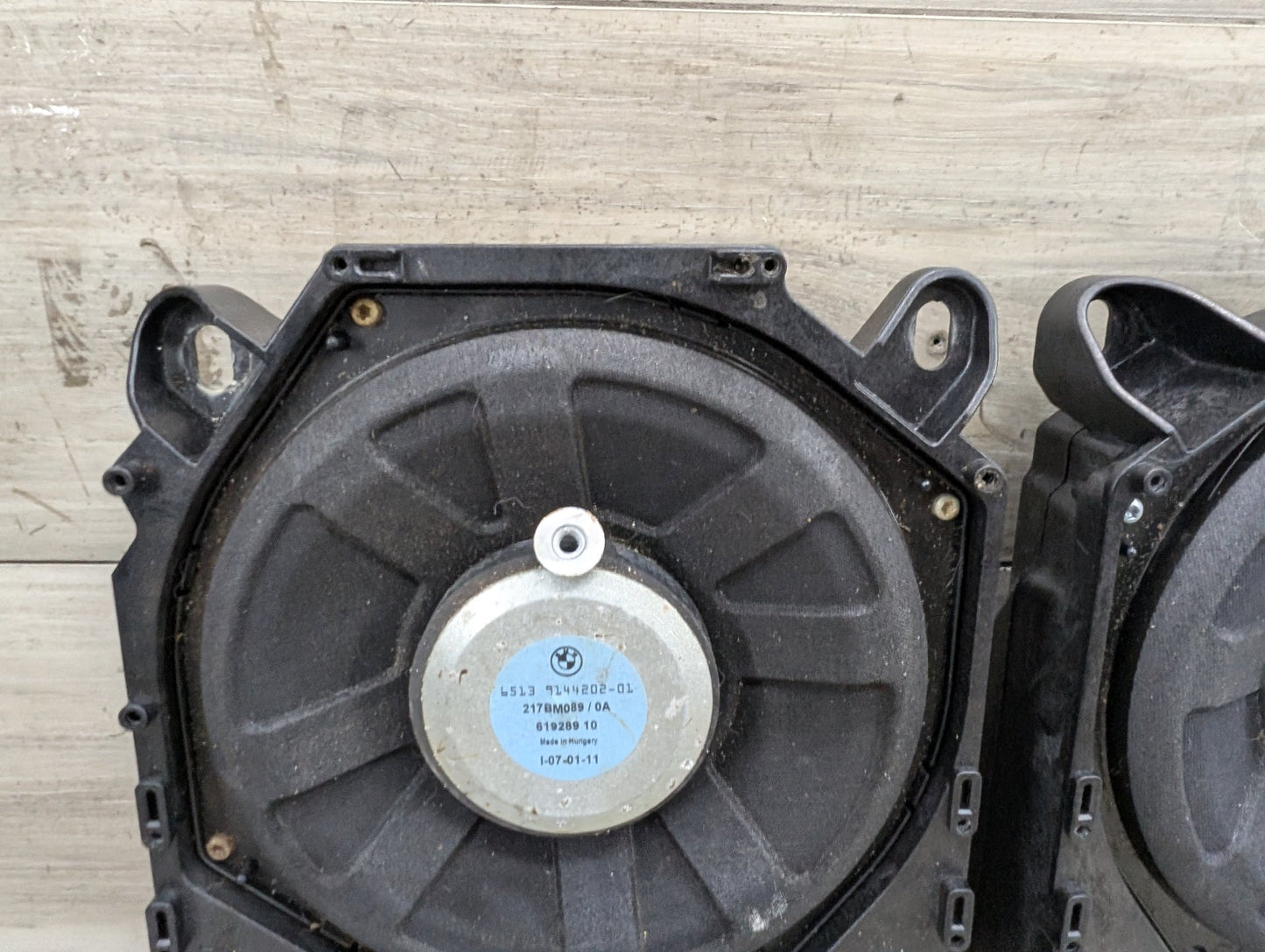 2011 BMW 328i E90 Left Right Seat Speaker Subwoofer SET 9143144