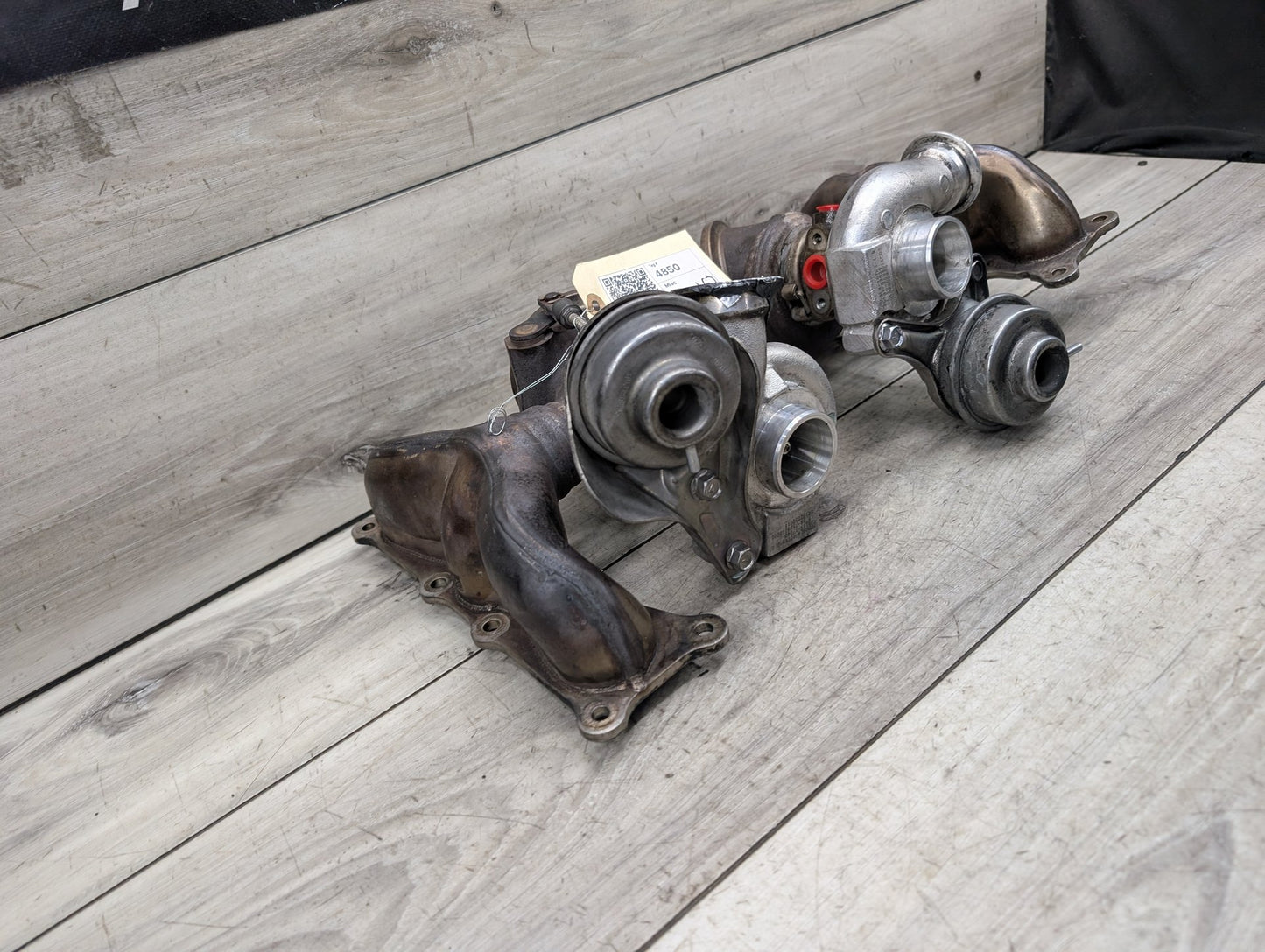 07-10 OEM BMW E90 E92 E93 335 Engine N54 PWG Turbo Turbochargers SET k