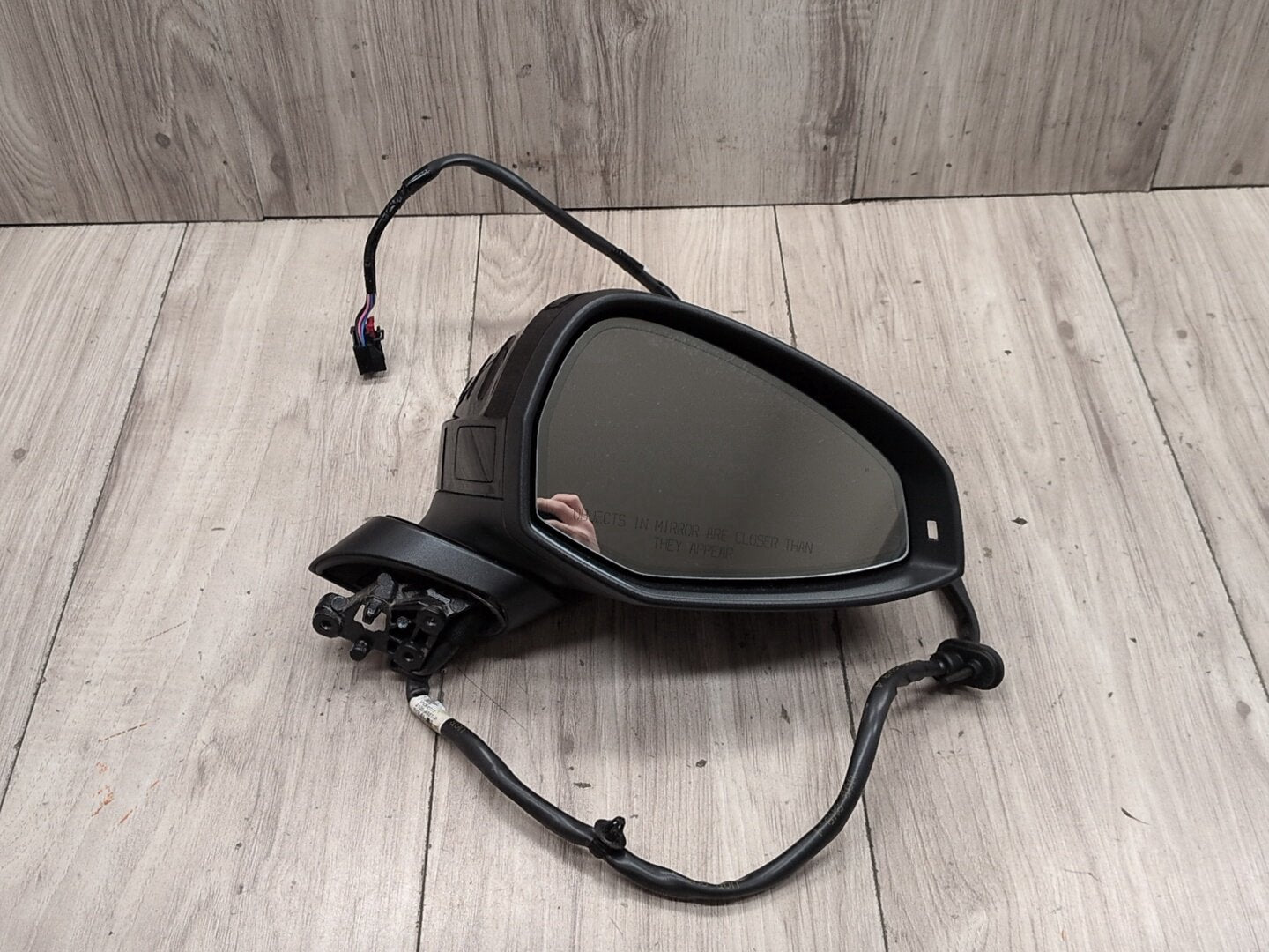 17-19 OEM AUDI A4 S4 Front Right Passenger Door Side Mirror Black