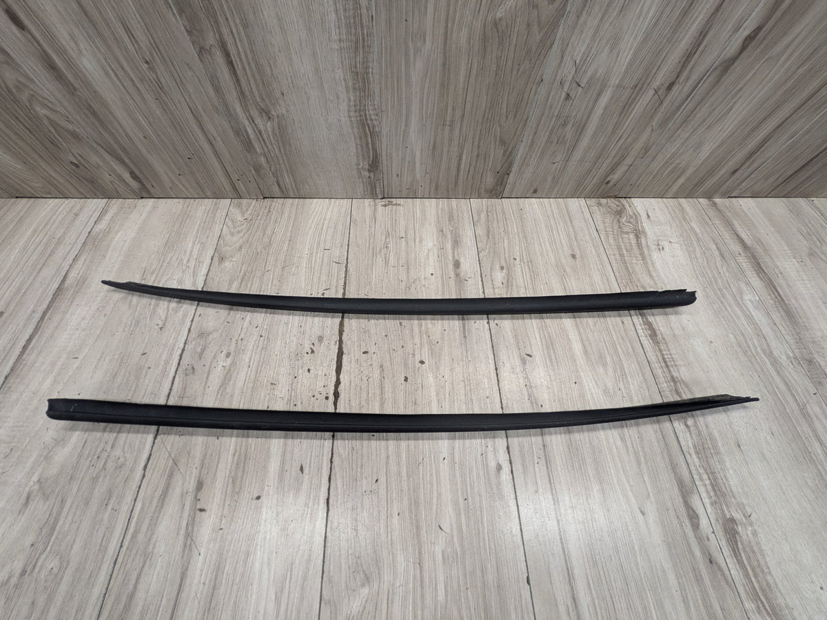 2010-2016 Audi S4 B8 Front Left Right Side Windshield Drip Trim Molding SET OEM