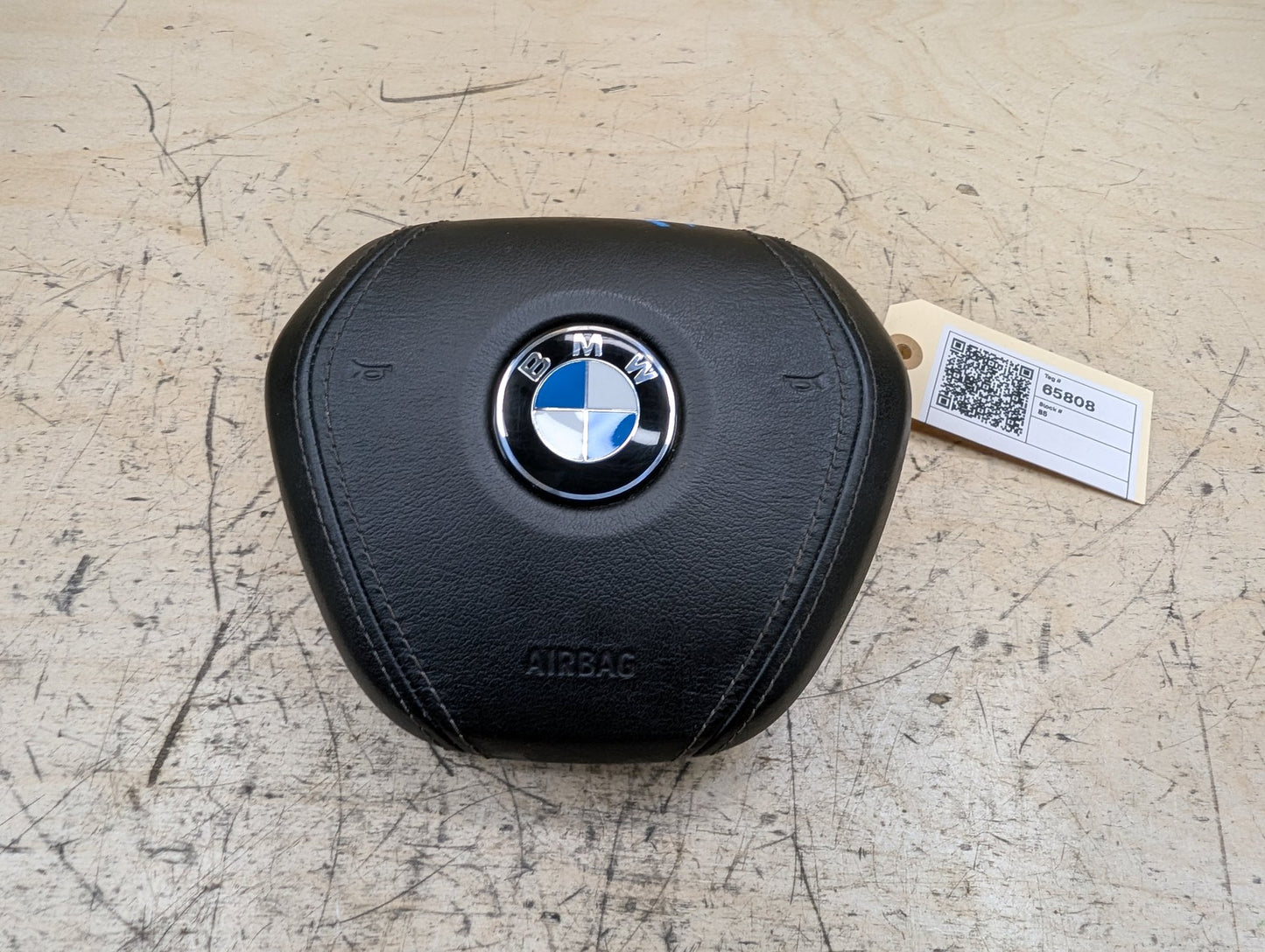 OEM BMW G05 G06* G07 X5 X6 X7 Front Driver Steering Wheel Airbag Air Bag LEATHER