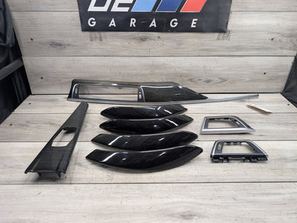 2014 - 2019 BMW 340 F34 Front Rear Left Right Dash Interior Trims SET 9357927 B58B30M0