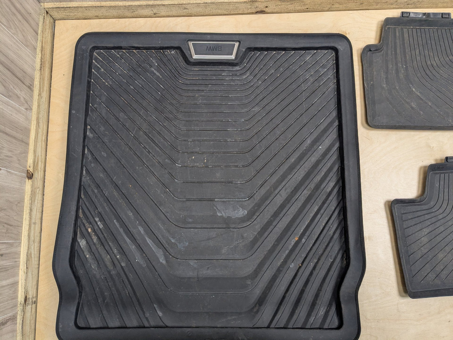 OEM BMW G20 G26 G80 330 M340 M3 Front Rear All Weather Rubber Floor Mats SET