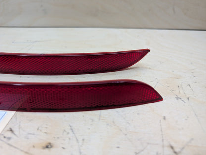 2012-2018 BMW 328i F30 Rear Left Right Bumper Reflectors SET 7301188