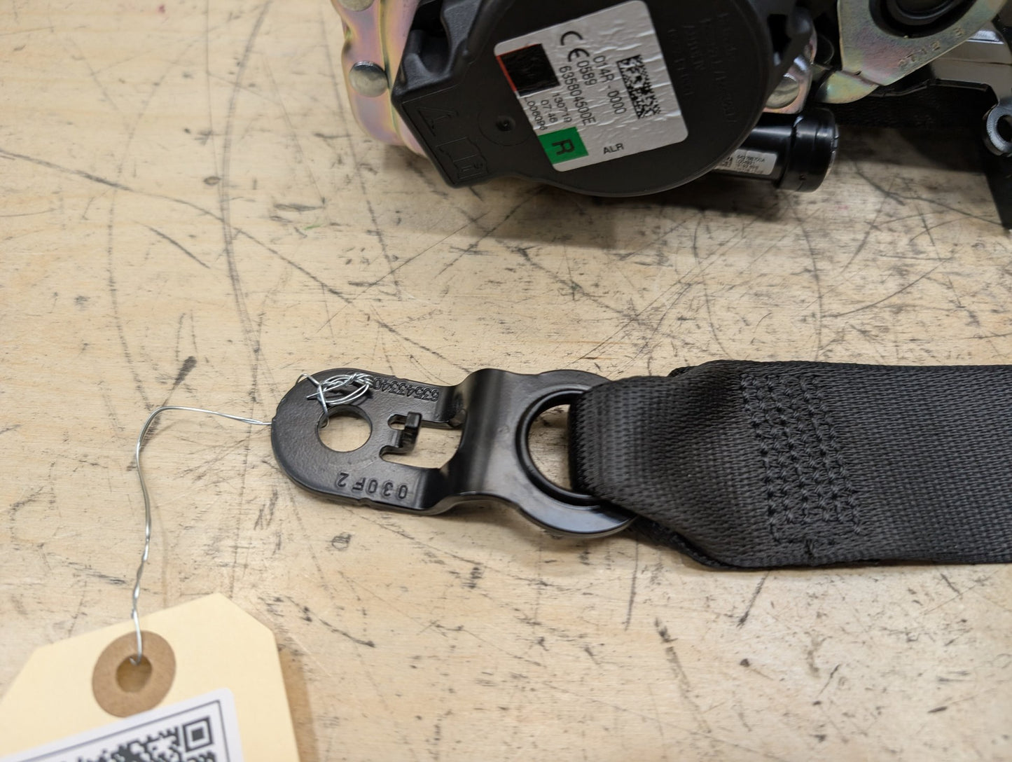 OEM BMW G20 G80 330 M340 M3 Front Right Passenger Seat Belt Seatbelt Retractor