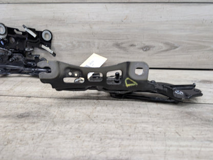 19-24 OEM BMW G20 Front Left Right Bonnet Hood Hinges Black Pair SET