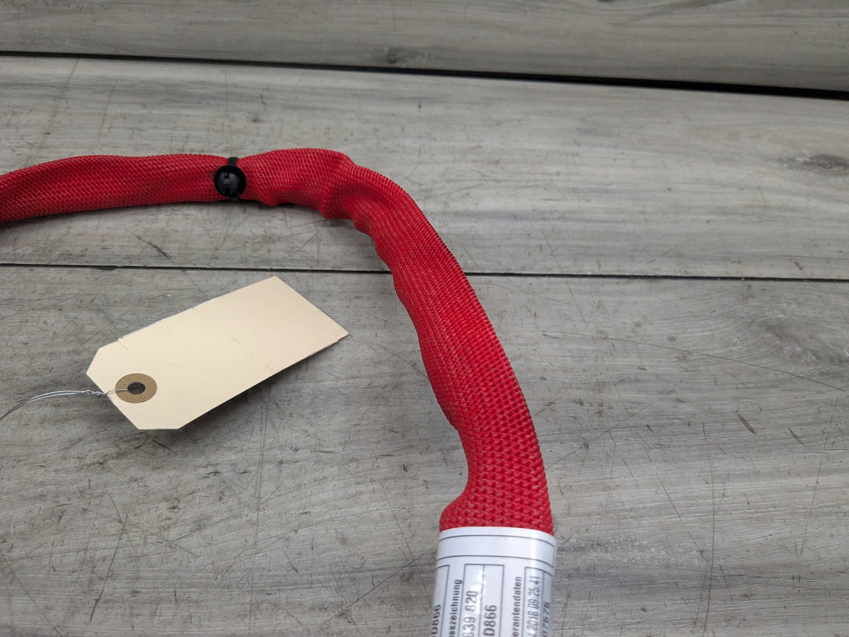 18-21 OEM BMW G01 G02 F98 X3 X4 Battery Plus Pole Terminal Positive Red Cable