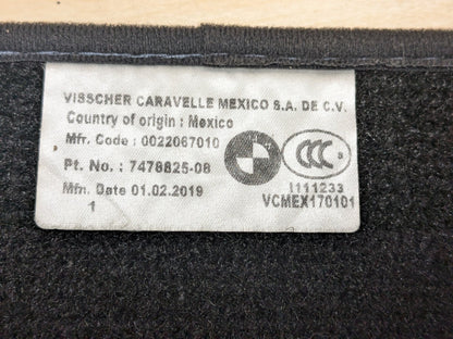 2019 - 2026 BMW X5 G05 Front Rear Left Right Mat Carpet Floor Mats SET 7478825 N63B44M3