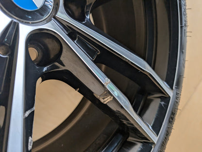 OEM BMW G20 G22 G23 G26 M340 M440 Rim Wheel 19x8" ET:27 Double Spoke Style 791M