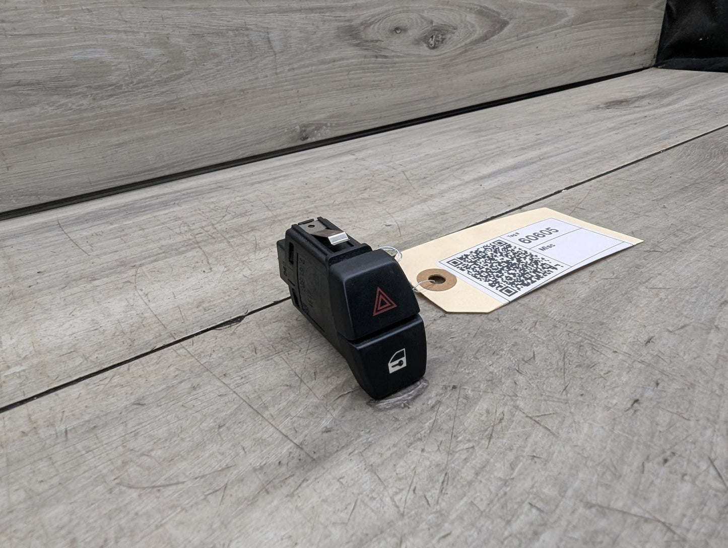 2011-2016 BMW 535i F10 Hazard Warning Switch 9161896