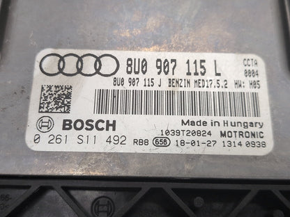 2015-2018 Audi Q3 8U - Engine Motor ECU DME Computer w/ Cas & Key SET PN: 8U0907115L