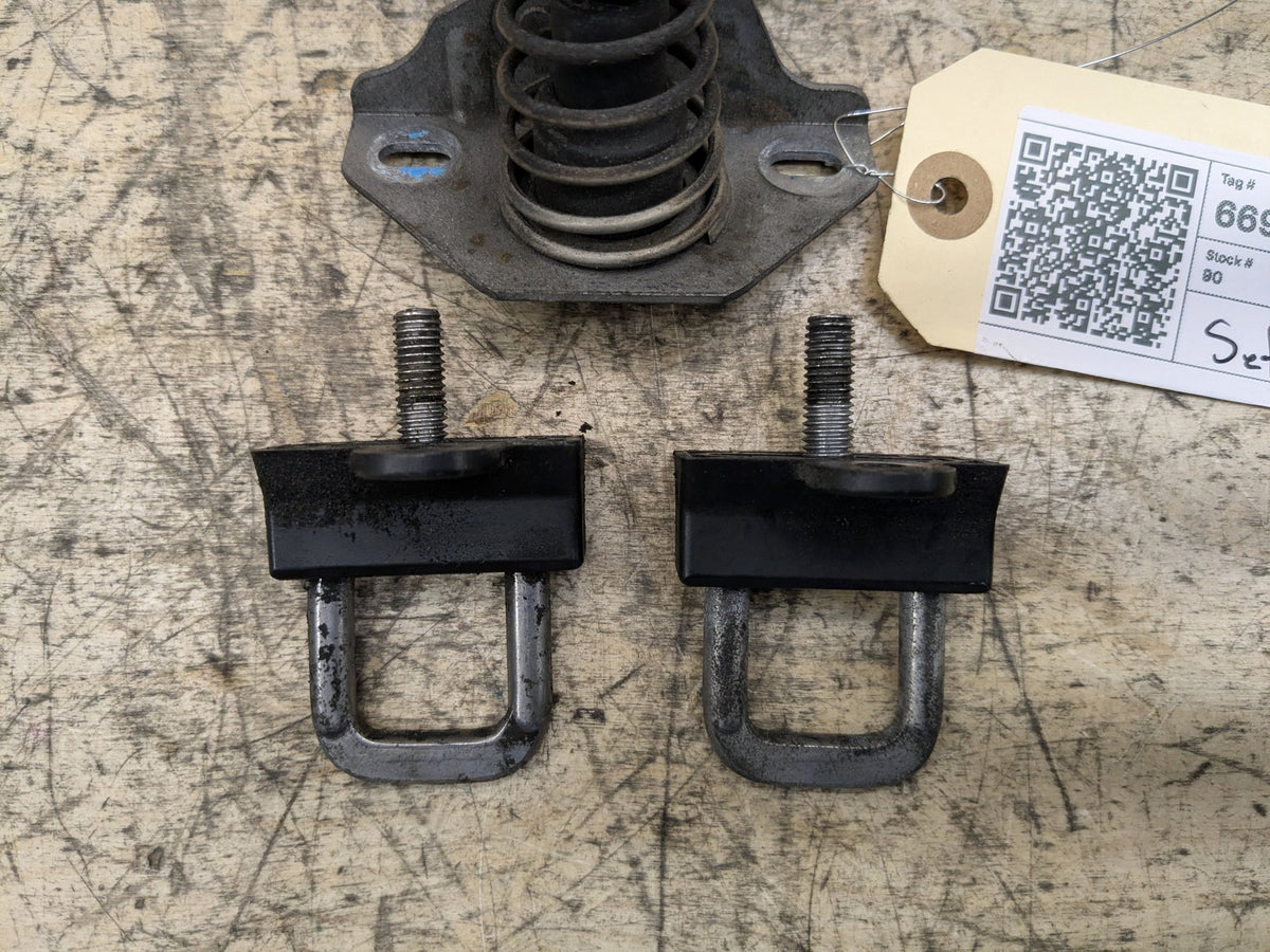 2007-2013 BMW 335i E92 Hood Bonnet Safety Lock Latches SET 7073916 OEM
