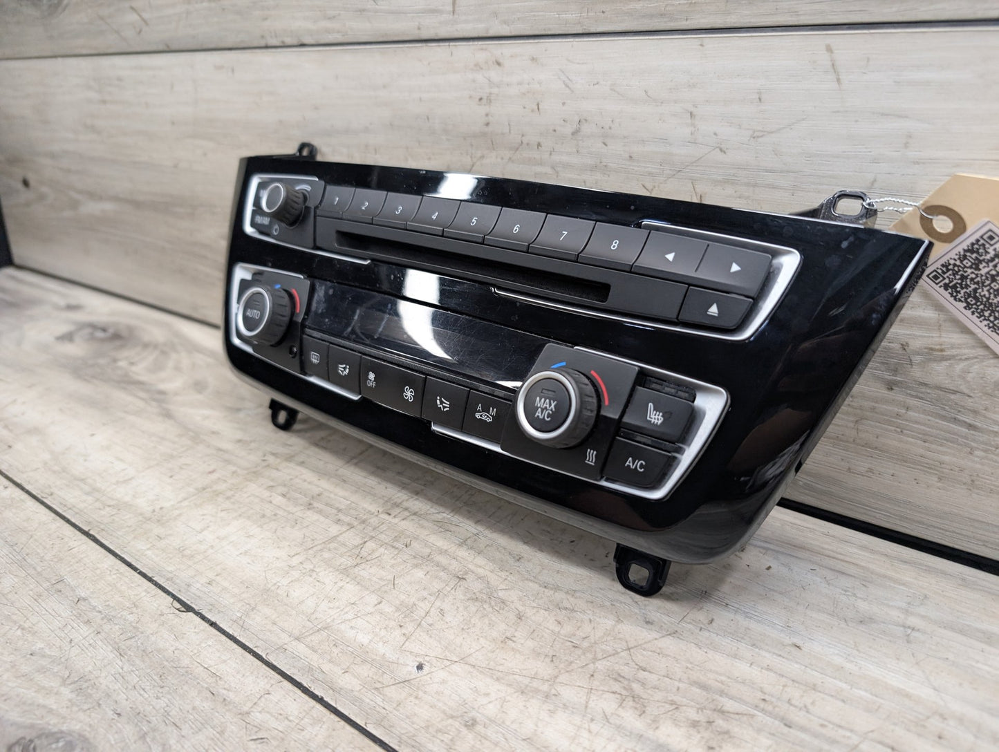 12-16 OEM BMW F22 F32 F30 F36 M4 M3 AC Heater Control Panel Radio Media Buttons