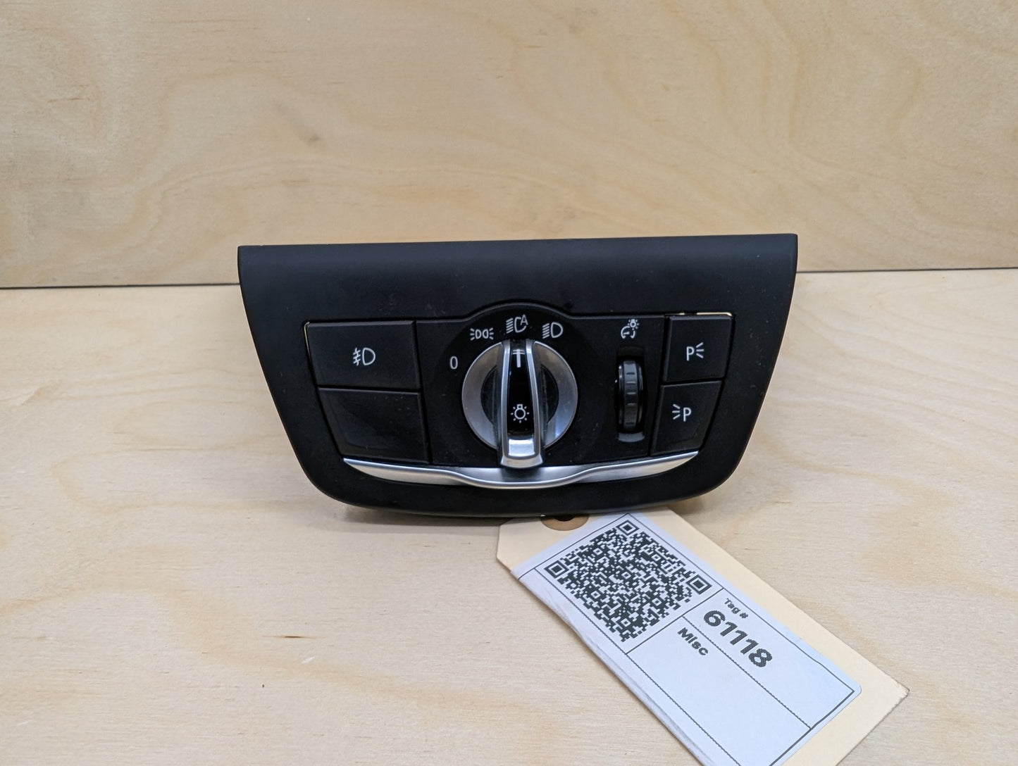 18-24 OEM BMW G01 G02 X3 X4 Headlight Switch Control Panel Light Module