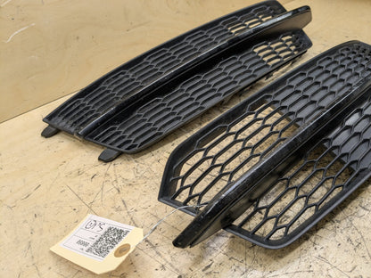 2012-2018 Audi A6 C7 Bumper Cover Grilles SET 4G0807682AF OEM