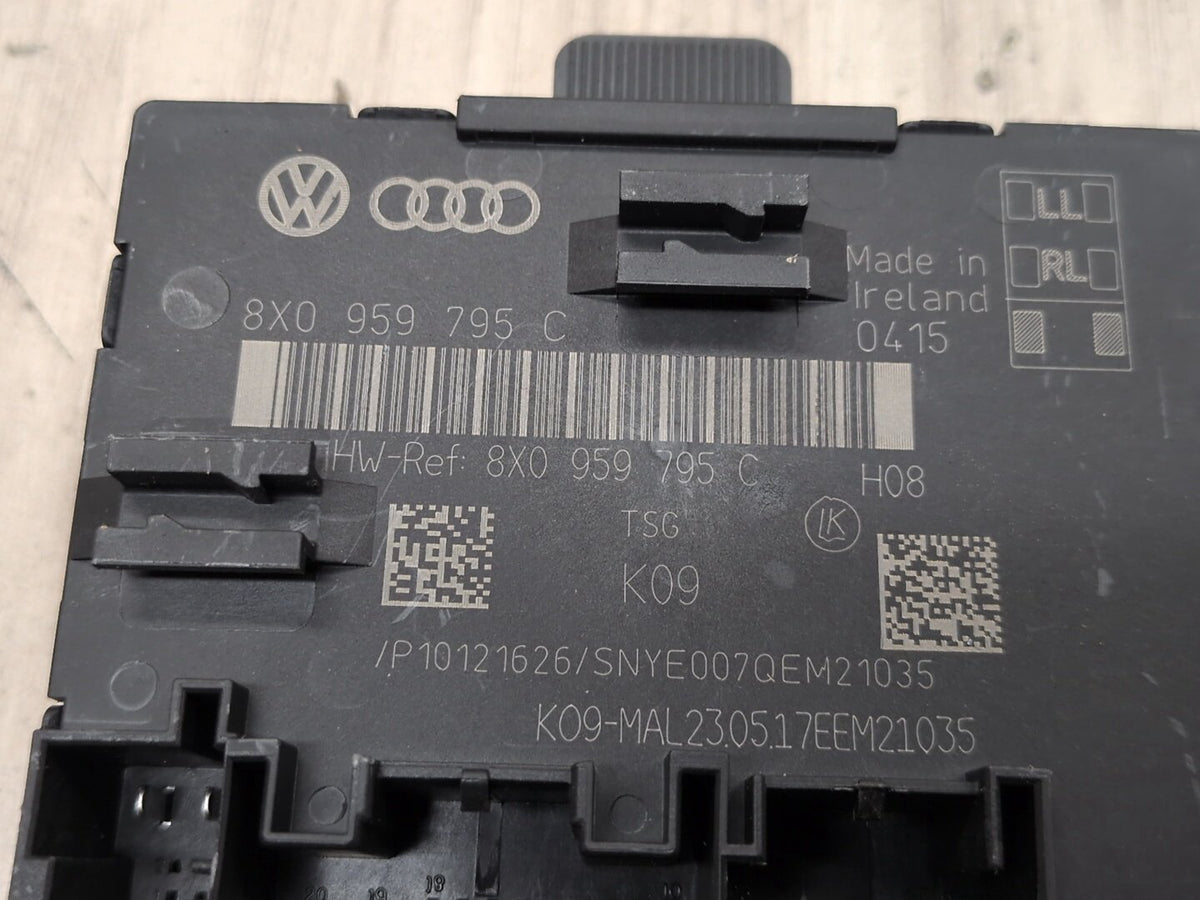 15-18 OEM Audi Q3 Rear Left or Right Window Door Control Module PN: 8X0959795C