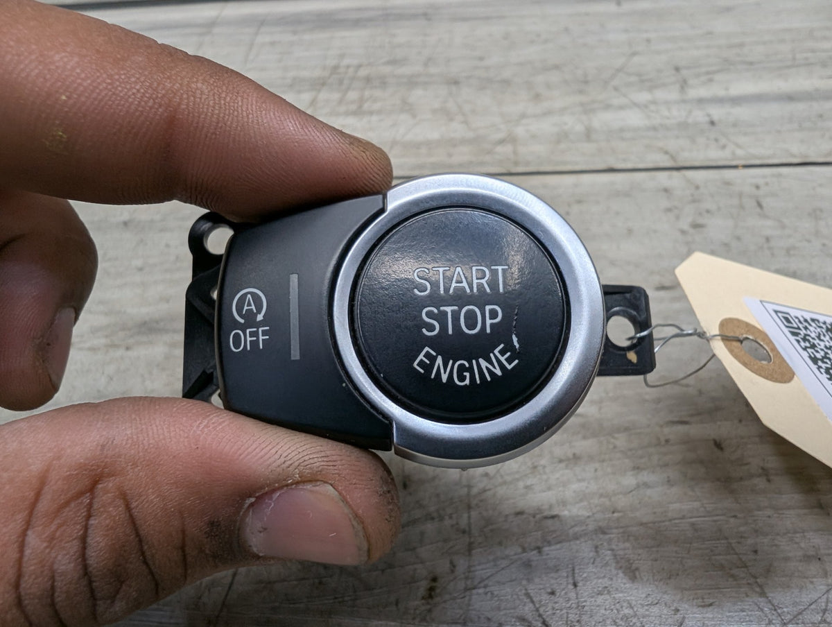14-19 OEM BMW F15 F16 F85 F86 X5 Engine Ignition Auto Start Stop Switch Button