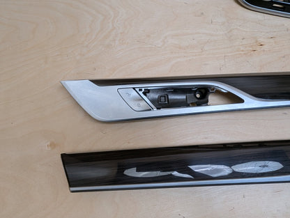 2016-2022 BMW 750Li G12 Front Rear Left Right Interior Trim SET OEM