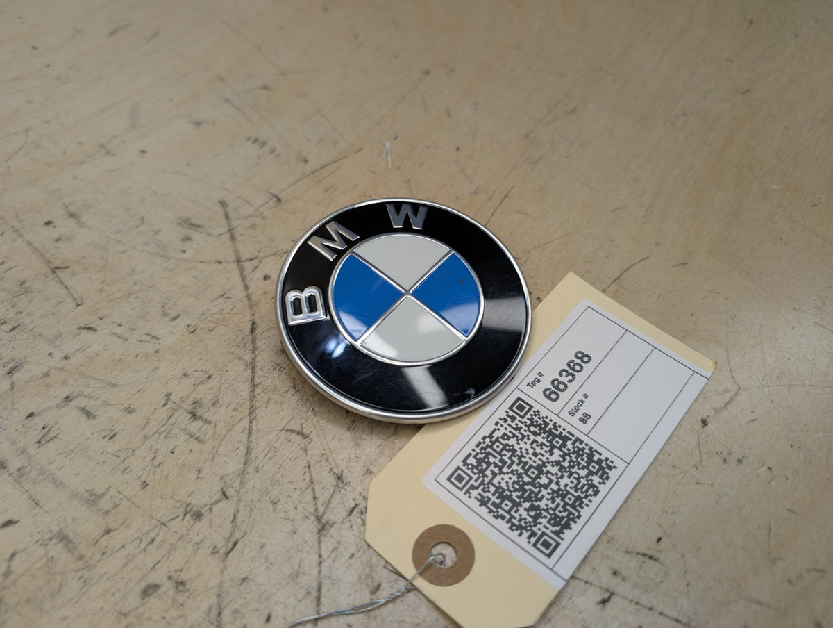 Genuine OEM BMW F39 F90 G20 G30 G80 M3 Bumper Hood Trunk Rear Round Emblem 74mm