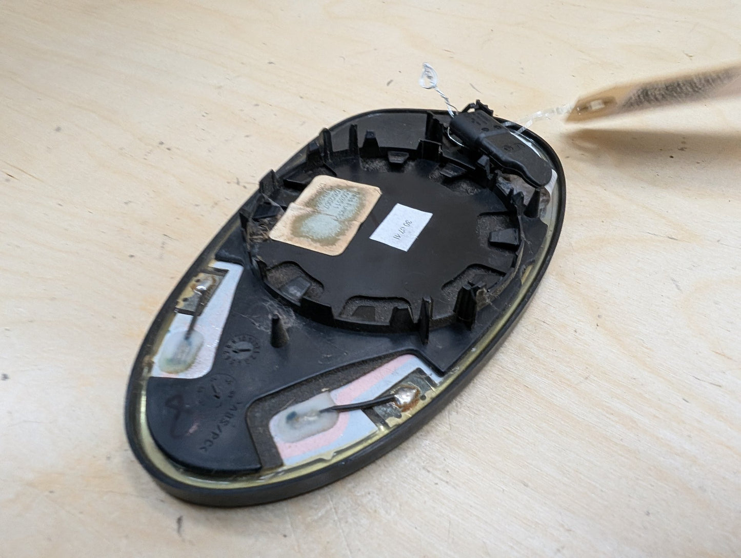 2007-2013 BMW 335i E93 Front Left Driver Side Mirror Glass 7144309