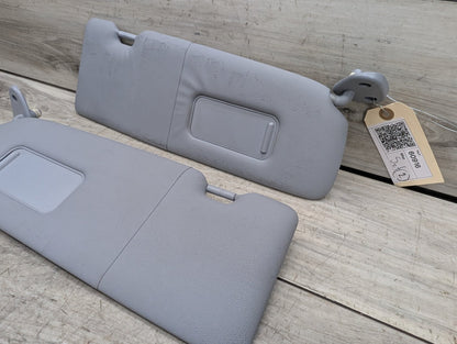 2008-2013 BMW 128i E82 Front Left Right Sun Visor SET 2996644