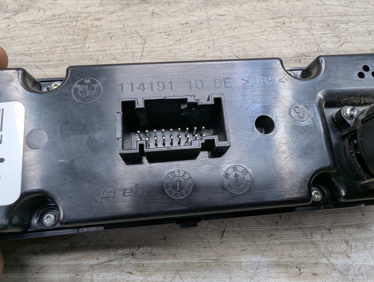 2007-2013 BMW X5 E70 Rear AC Heater Climate Control Switch 9215514 OEM