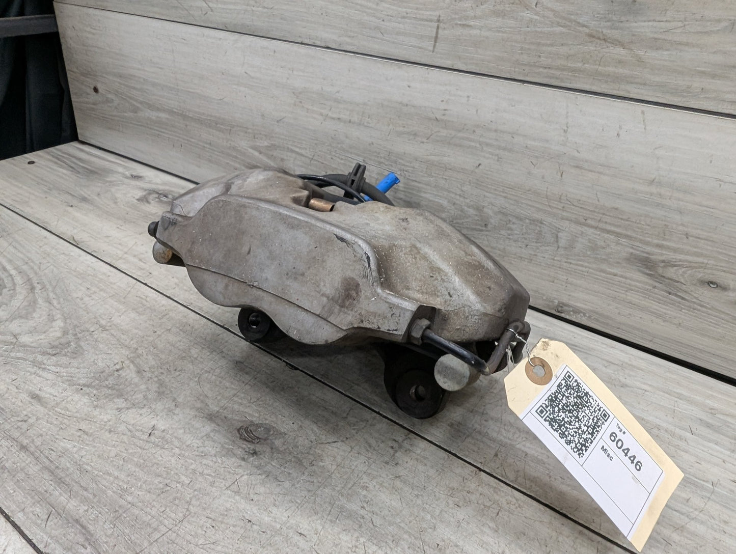 17-20 OEM BMW G11 G12 G30 540 740 750 Front Left Driver Brake Caliper Gray