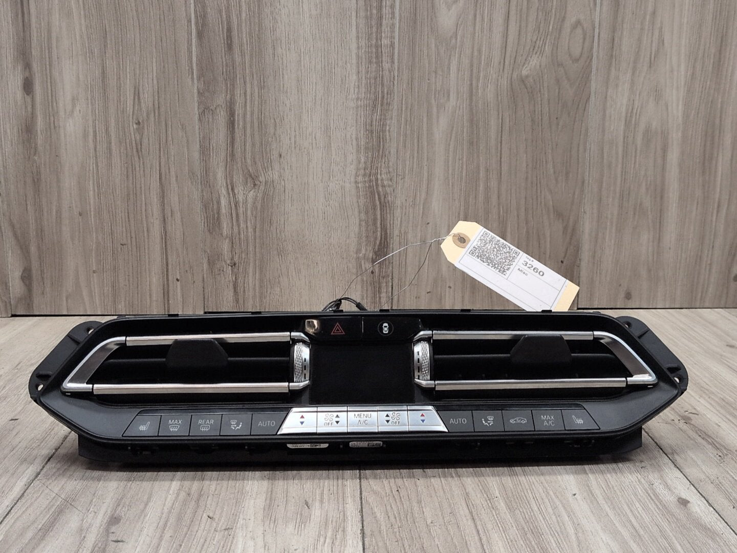 2019 - 2026 BMW X5 G05 Front AC Heater Climate Control Switch 9458537 N63B44M3