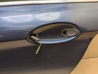 17-23 OEM BMW F90 G30 530 540 M550 M5 Rear Left Driver Door Shell Panel Blue A89