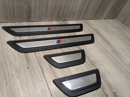 2011 - 2017 BMW X3 F25 Front Rear Left Right Scuff Plate Door Sill SET 8050461 N20B20O0